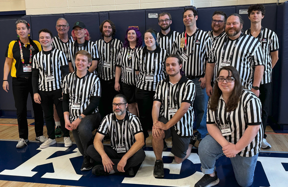 Group photo of CRI refs